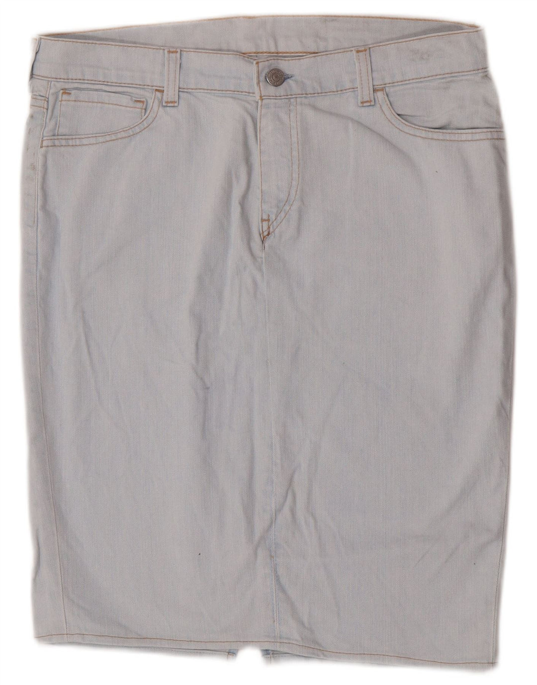 Levi's Jupe en Jean Femme W32 Large Bleu Coton
