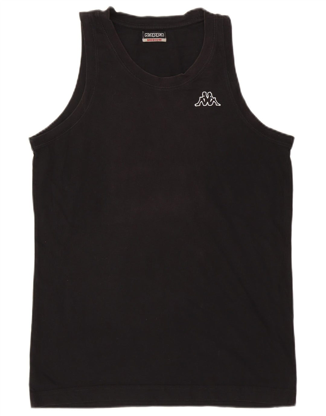 Kappa Débardeur Homme Noir Moyen Coton