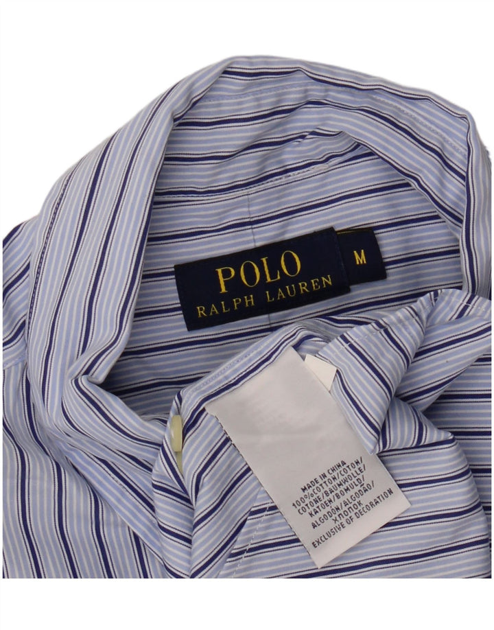 Polo Ralph Lauren Chemise Homme Bleu Moyen Rayé Coton