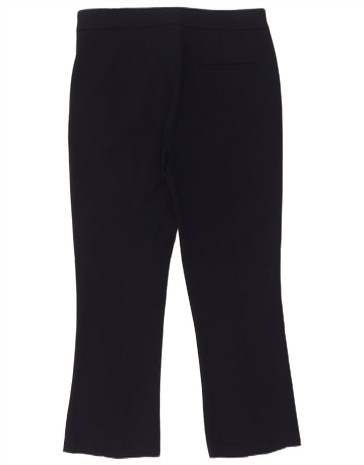 Zara Pantalon Chino Bootcut Femme Petit W29 L26 Bleu Marine