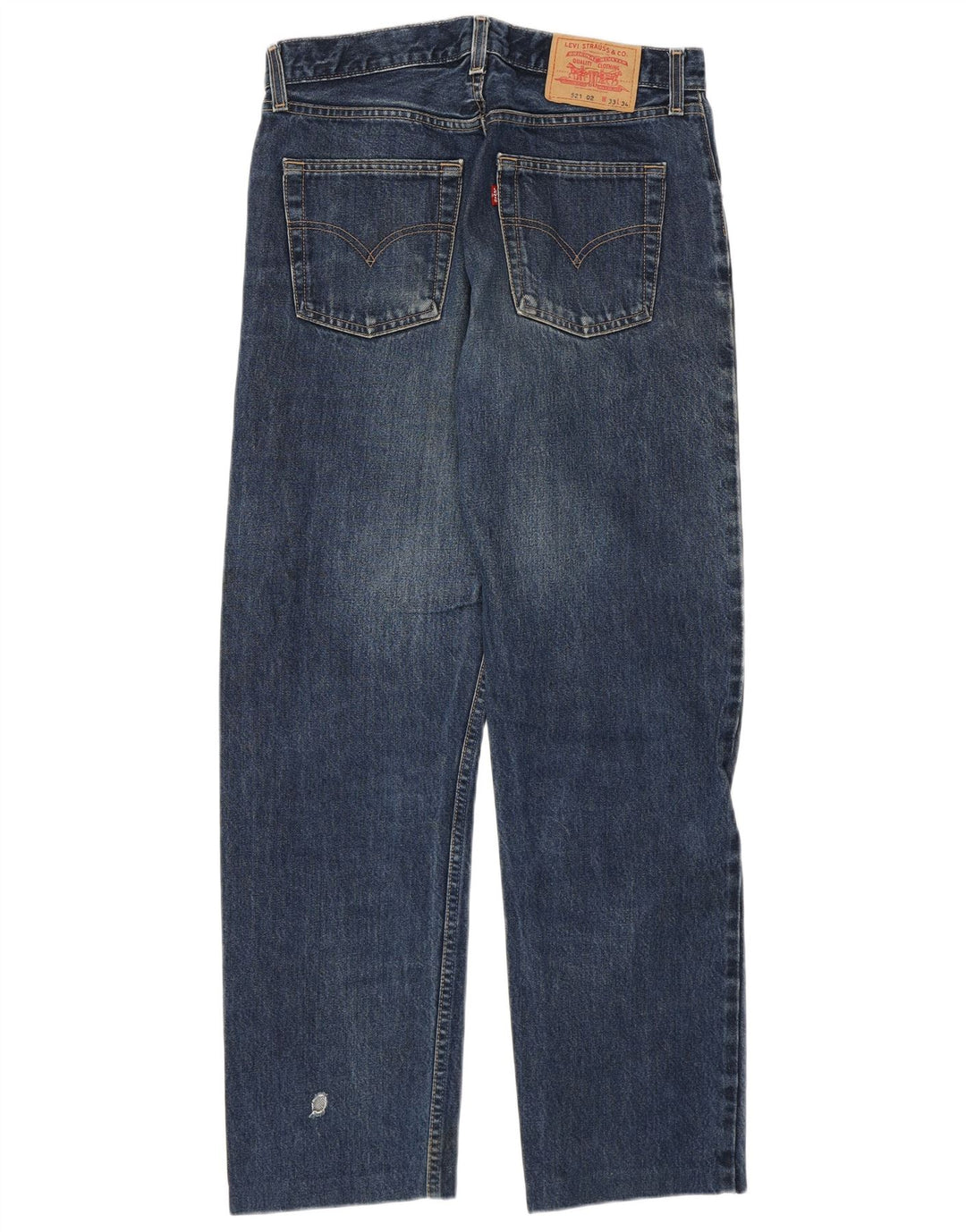 Levi's Jean Droit 521 Homme Bleu W33 L29 Coton