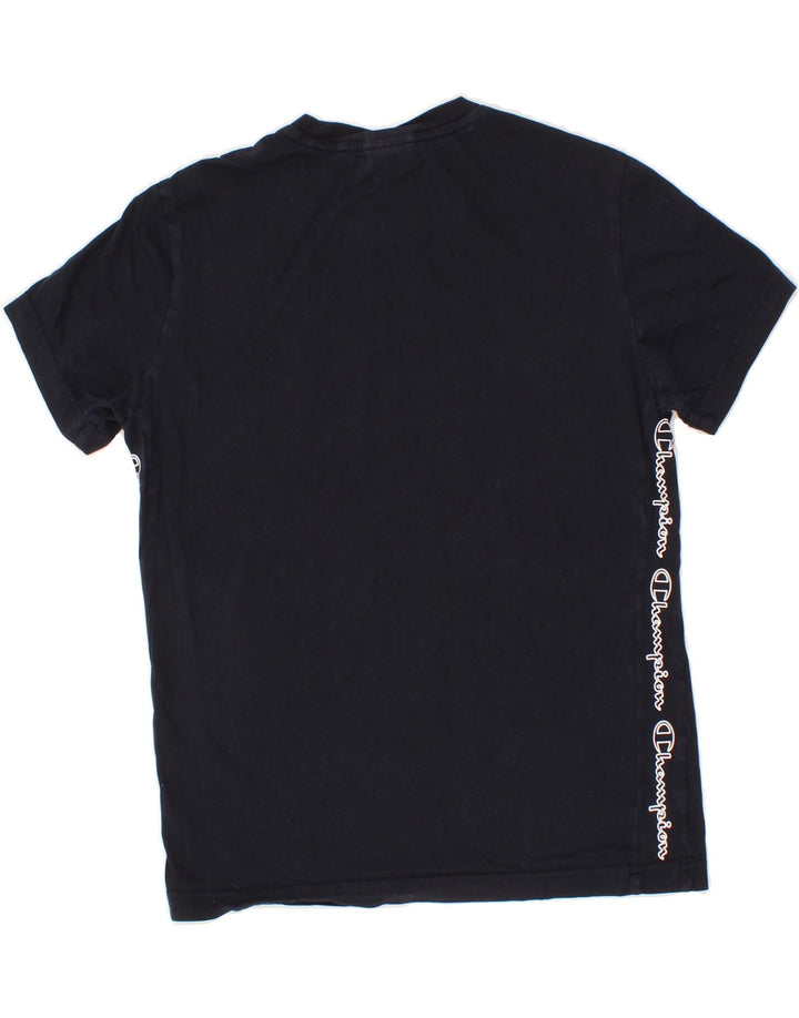 CHAMPION Mens Graphic T-Shirt Top XS Navy Blue Vintage Champion and Second-Hand Champion from Messina Hembry 