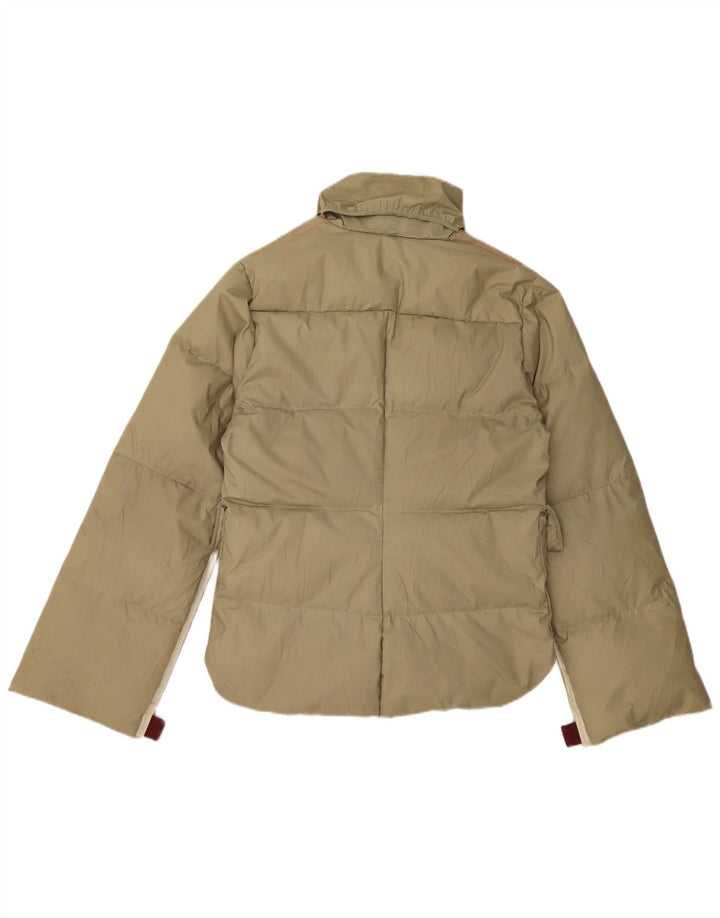 DIESEL Veste matelassée pour femme UK 44 Medium Kaki Polyester