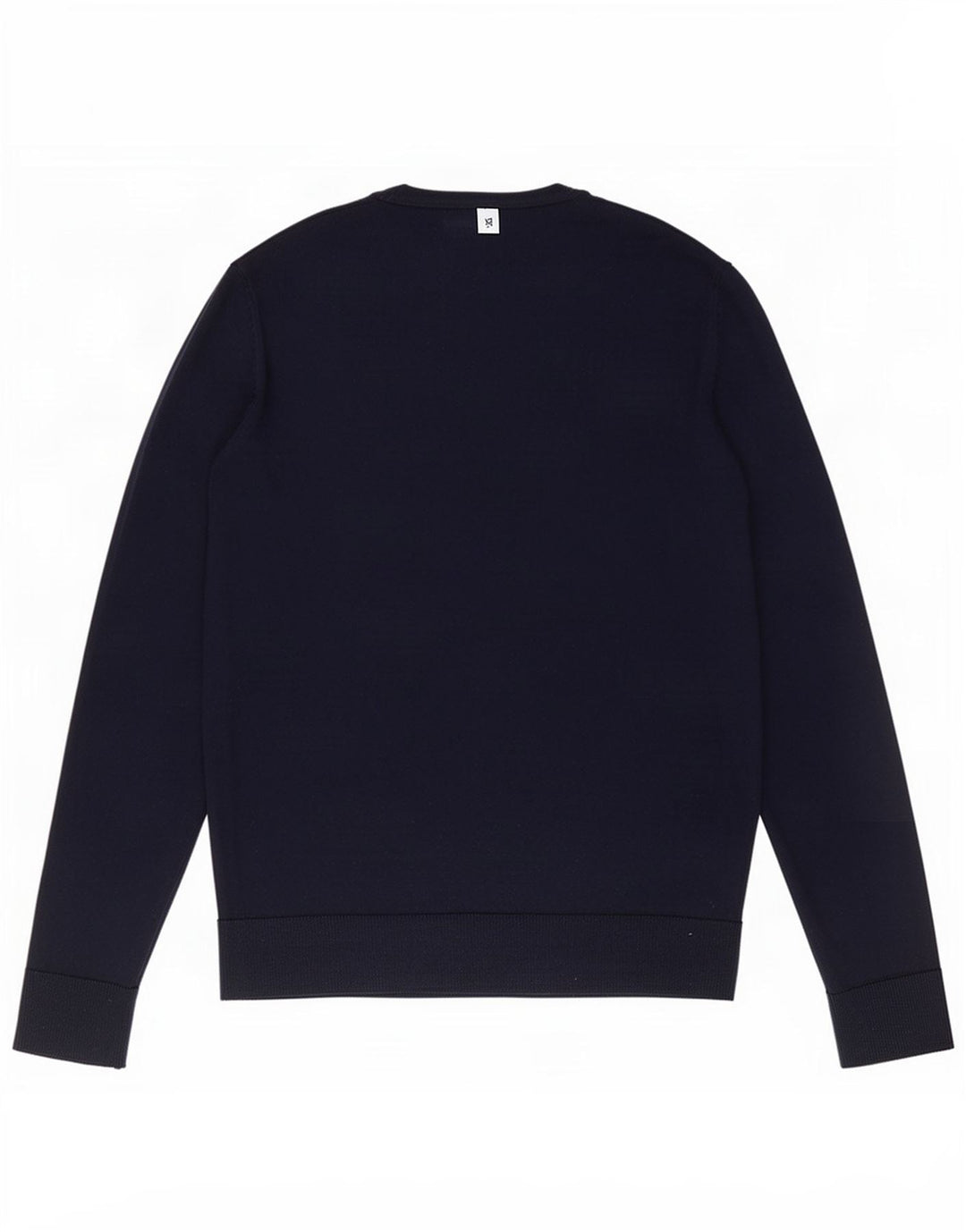 Jack & Jones Pull Col Rond Homme Bleu Marine Moyen Laine Mérinos