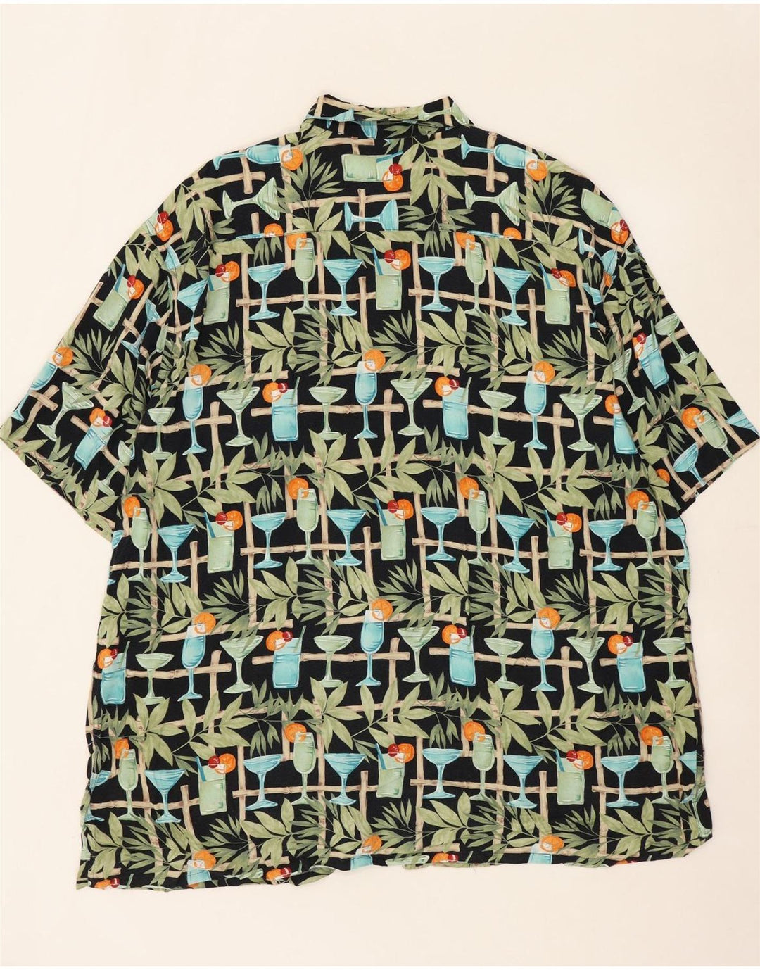PIERRE CARDIN Chemise Manches Courtes Motif Abstrait Homme Multicolore XL