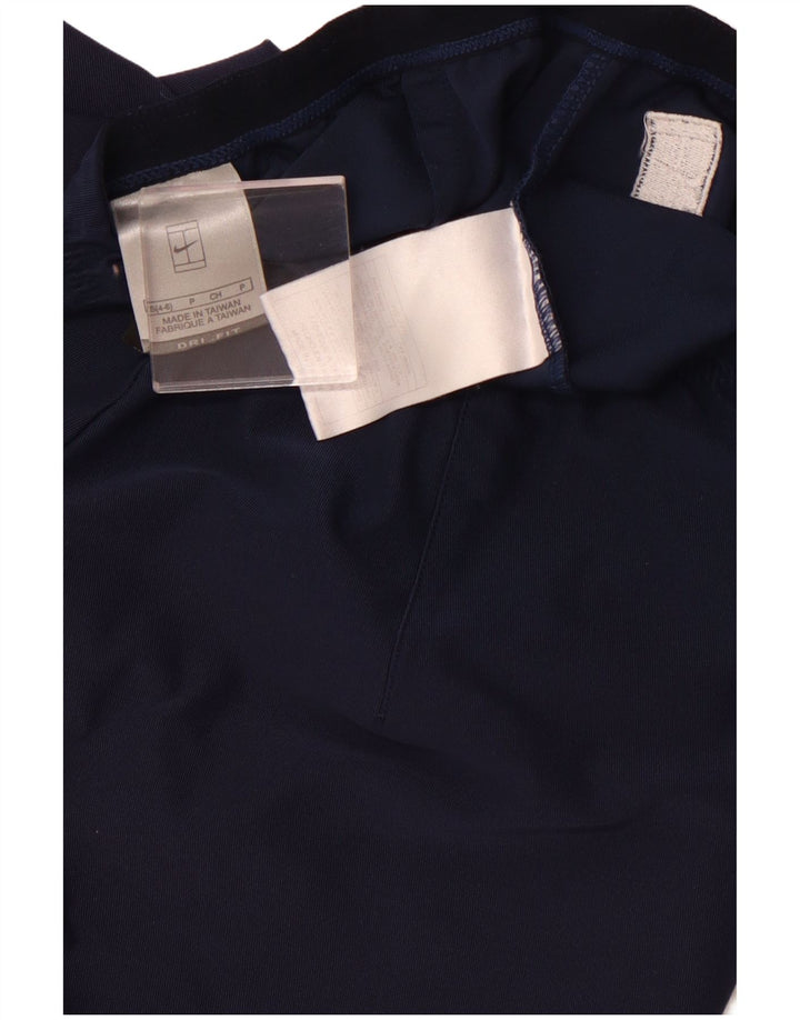 NIKE Jupe de tennis pour femme US 4/6 Small Bleu marine Polyester