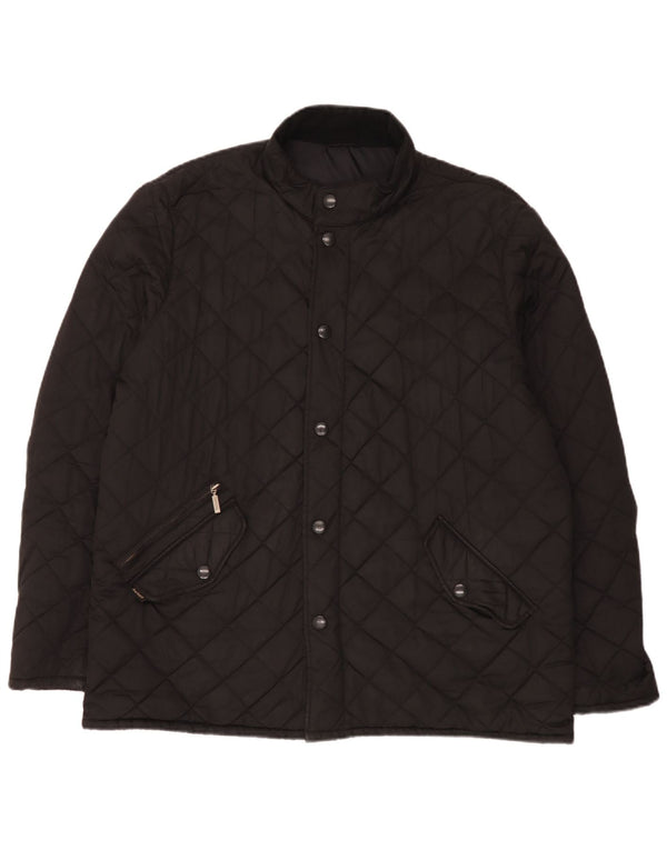 Barbour Veste matelassée pour homme UK 42 XL Noir Polyester