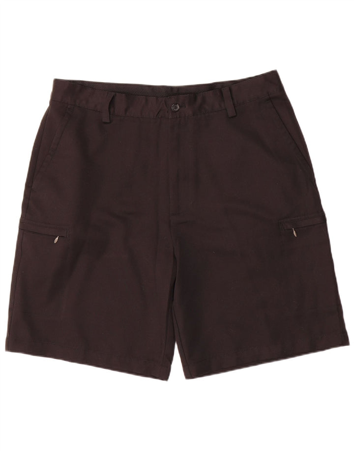 Izod Short Cargo Homme W36 Grand Noir Polyester