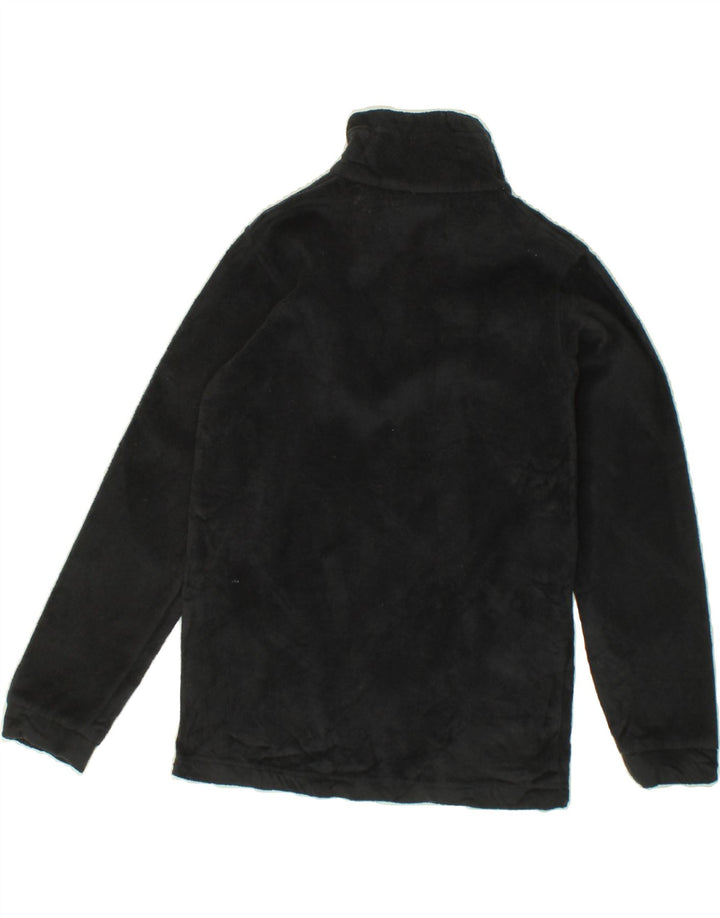 COLUMBIA Boys Fleece Jacket 10-11 Years Medium  Black Polyester Vintage Columbia and Second-Hand Columbia from Messina Hembry 