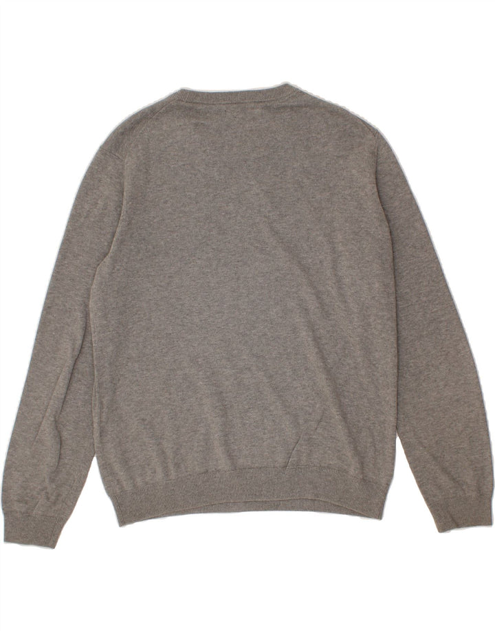 REPLAY Mens Crew Neck Jumper Sweater Medium Grey Cotton Vintage Replay and Second-Hand Replay from Messina Hembry 