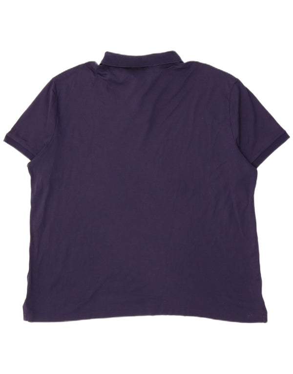 Polo Ralph Lauren Polo ajusté personnalisé pour hommes 2XL en coton bleu marine