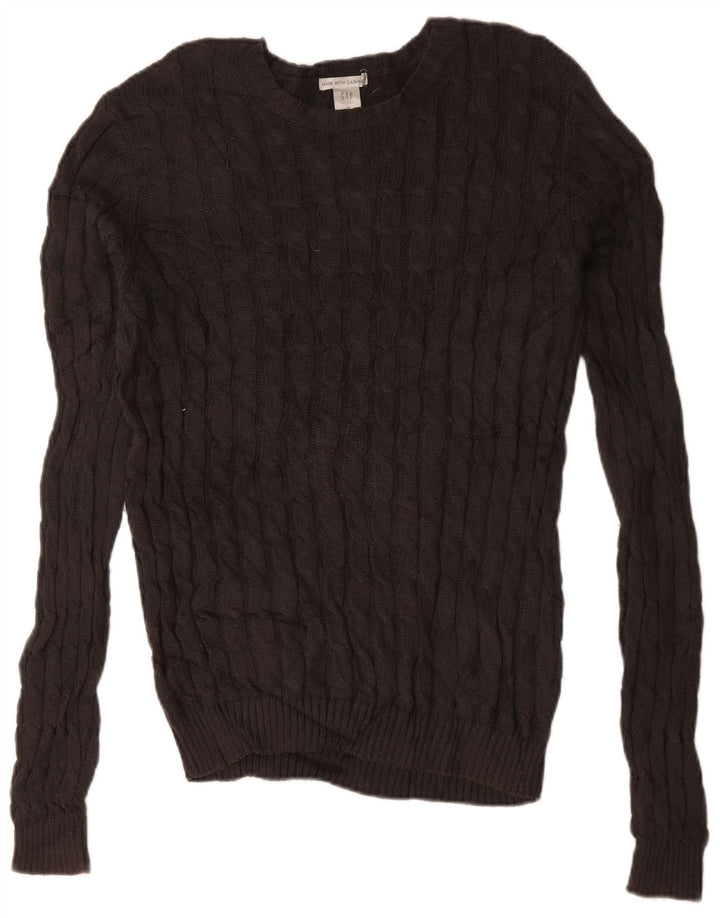 Gap Pull Col Bateau Homme Gris Moyen Coton