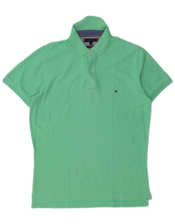 Tommy Hilfiger Polo slim fit pour homme, grand vert