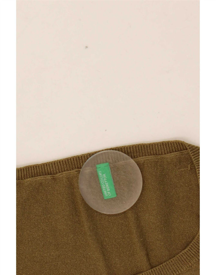 Benetton Chemisier Top UK 20 2XL Kaki Femme
