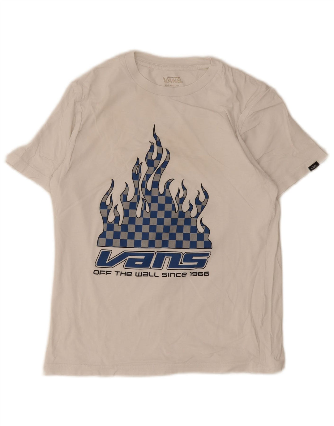 Vans T-Shirt Graphique Garçon 11-12 ans Blanc