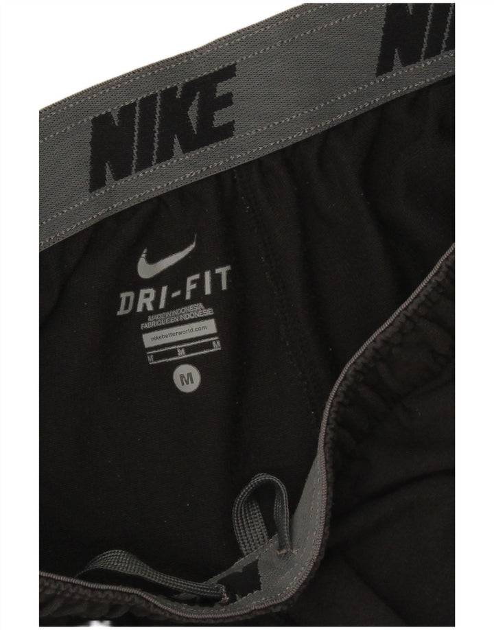 Nike Short de sport Dri Fit pour homme en coton noir moyen