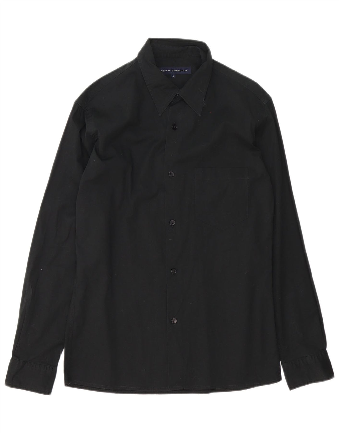 French Connection Chemise Homme Petit Noir Coton
