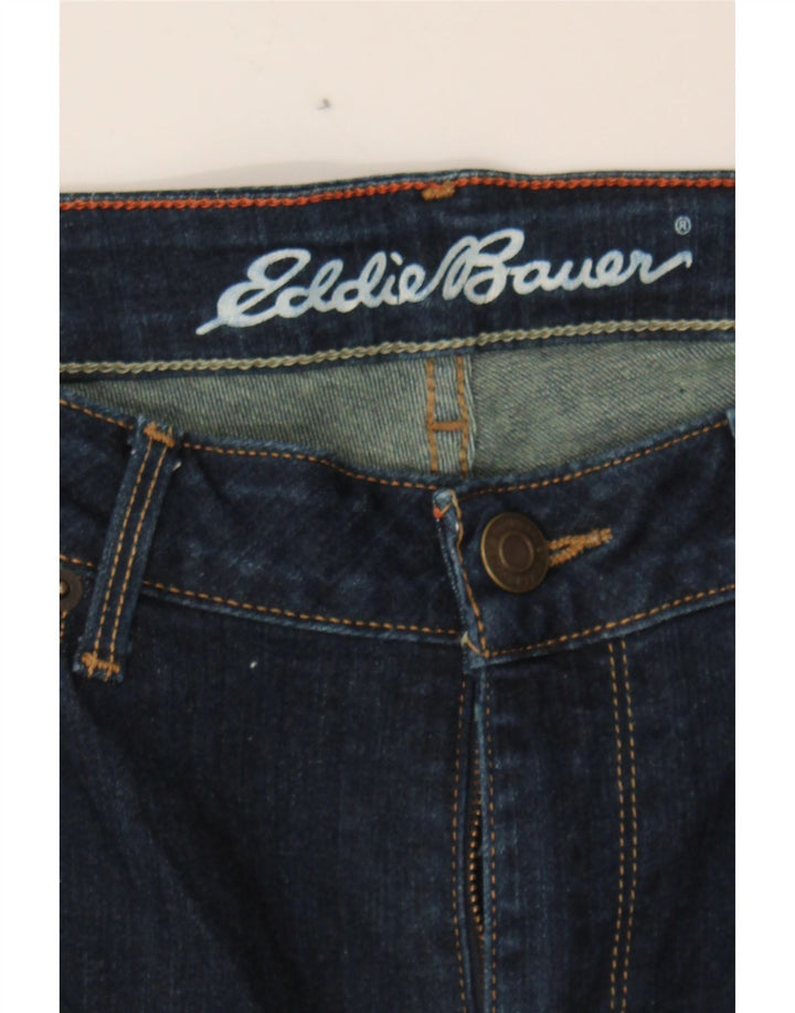 EDDIE BAUER Womens Curvy Bootcut Jeans US 10 Large W32 L29 Blue Cotton Vintage Eddie Bauer and Second-Hand Eddie Bauer from Messina Hembry 