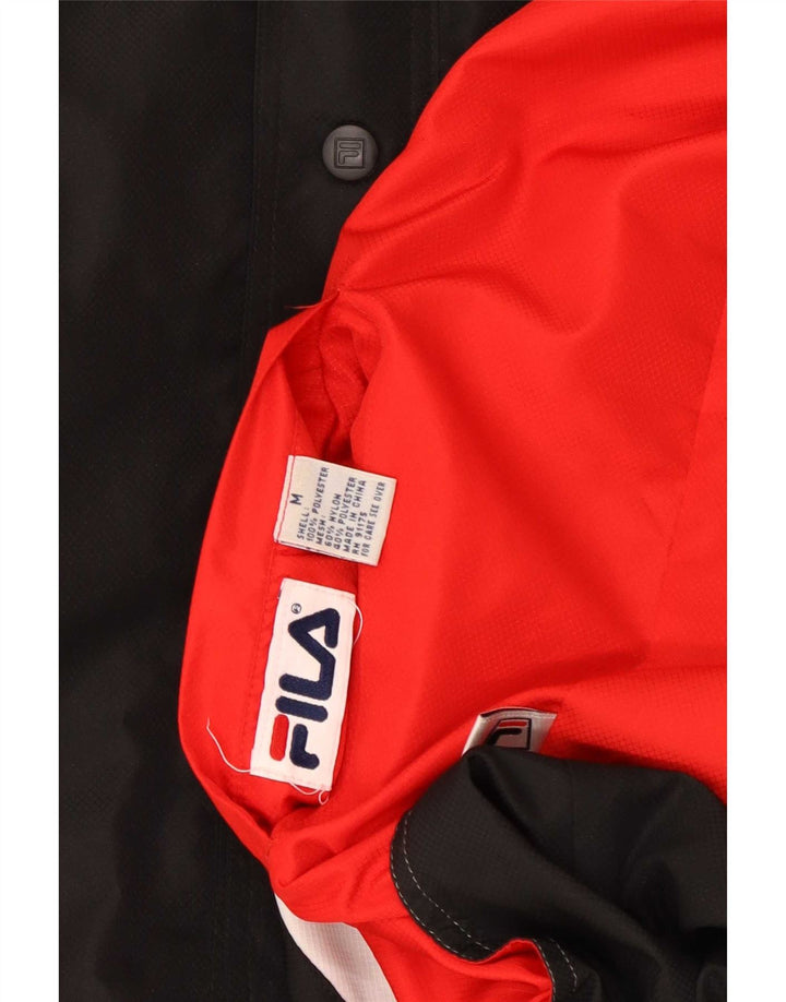 Fila Veste de Survêtement Graphic Reversible Homme Rouge Moyen Colourblock