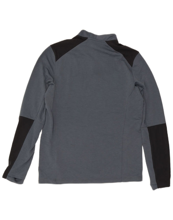 Under Armour Haut de Survêtement Cold Gear Pullover Homme Gris Colorblock