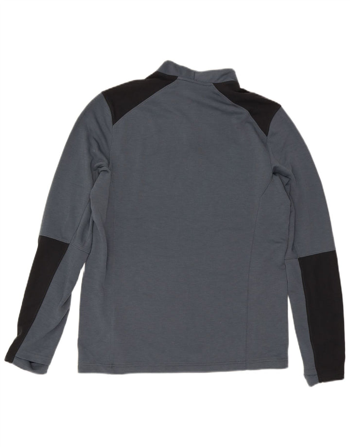 Under Armour Haut de Survêtement Cold Gear Pullover Homme Gris Colorblock
