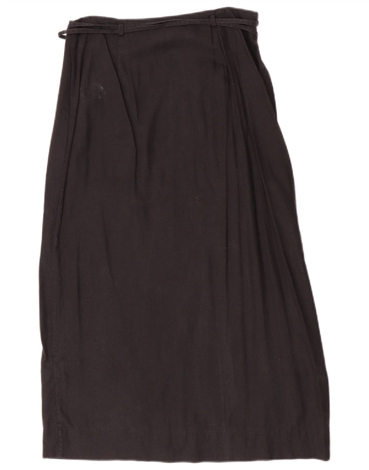 & Other Stories Jupe portefeuille femme EU 38 Medium W26 Lyocell noir