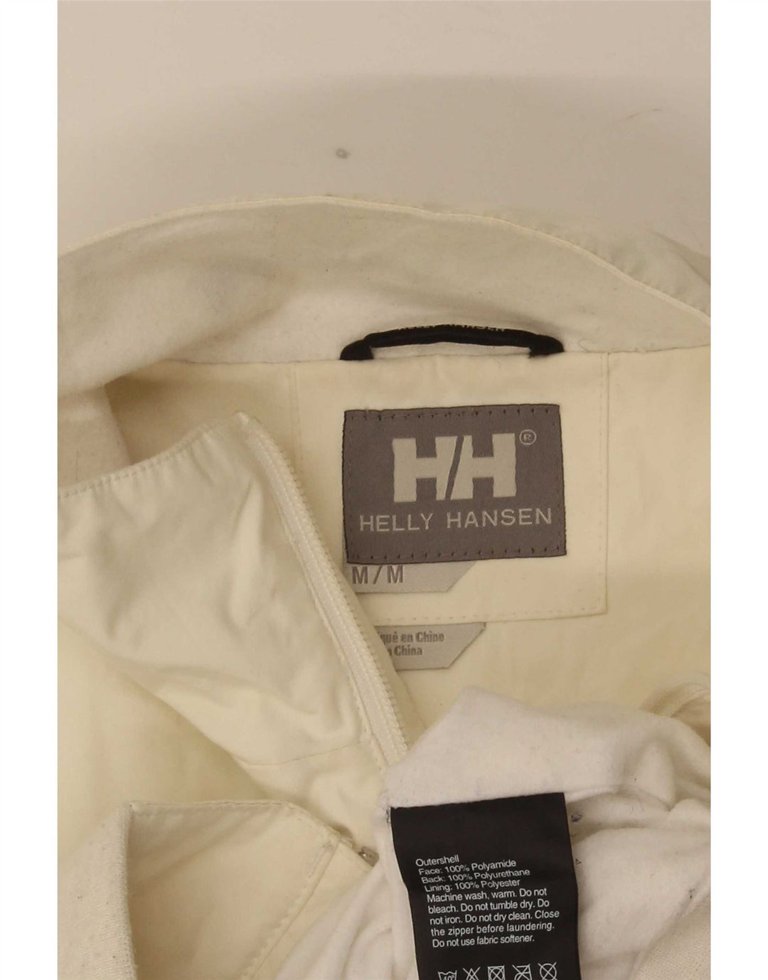 Helly Hansen Veste Bomber Homme UK 38 Medium Blanc Polyamide