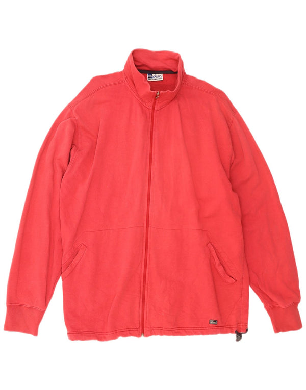 Asics Veste de survêtement pour homme 2XL Rouge Coton