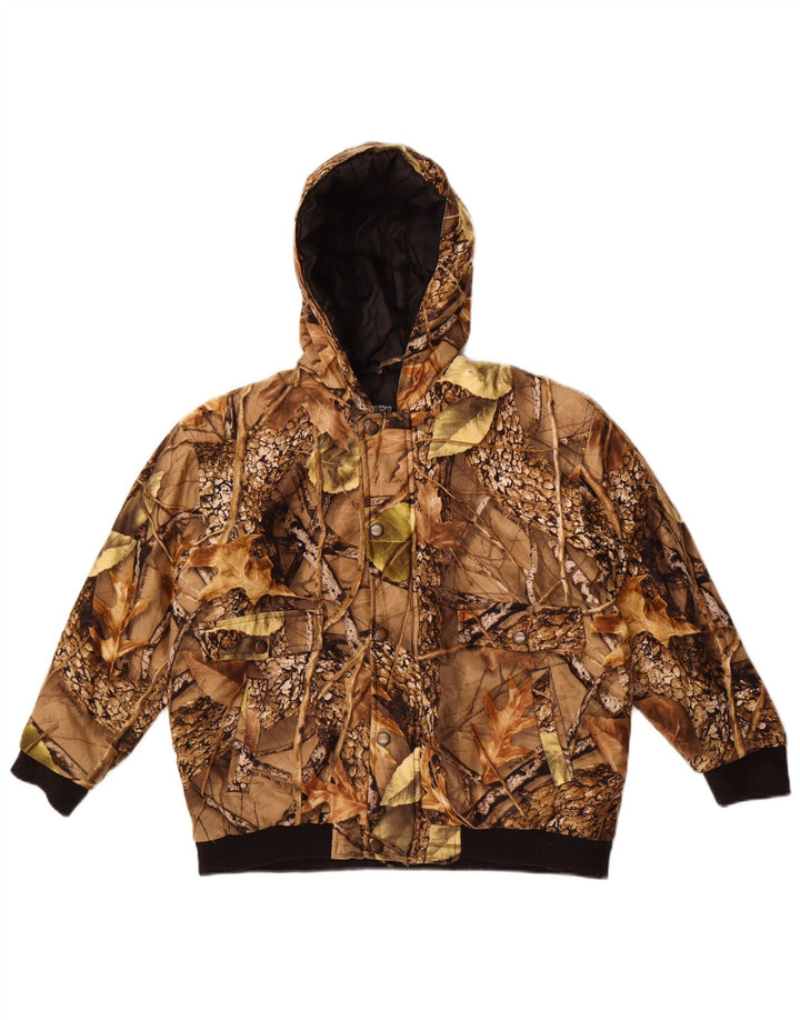 WFS Element Gear Bomber Jacket Garçon 11-12 ans Camouflage Kaki Moyen
