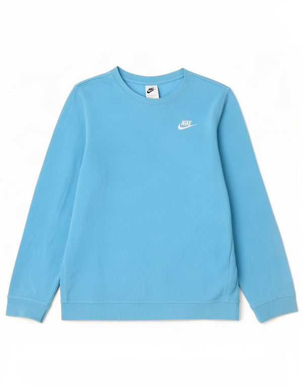 Nike Boys Sweatshirt Jumper 13-14 Years XL Blue