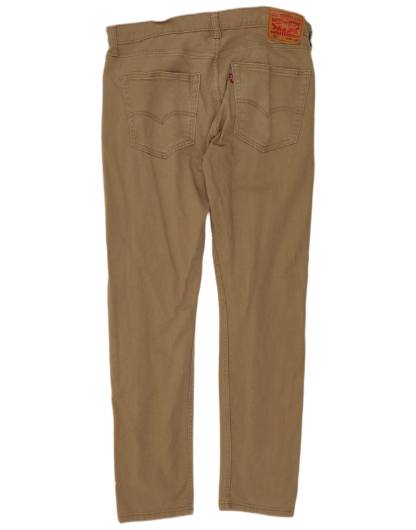 Levi's Pantalon 512 Slim Tapered Casual Homme Beige Coton W36 L34