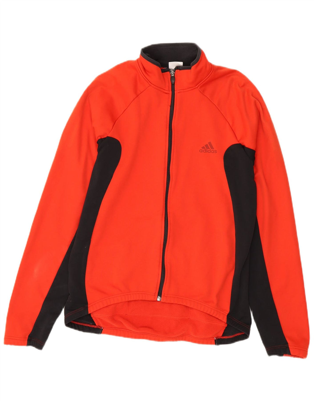 Adidas Veste de survêtement pour homme en polyester color block rouge moyen