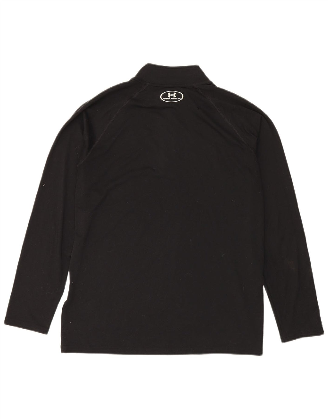 Under Armour Haut de Survêtement Heat Gear Zip Neck Homme Noir Moyen