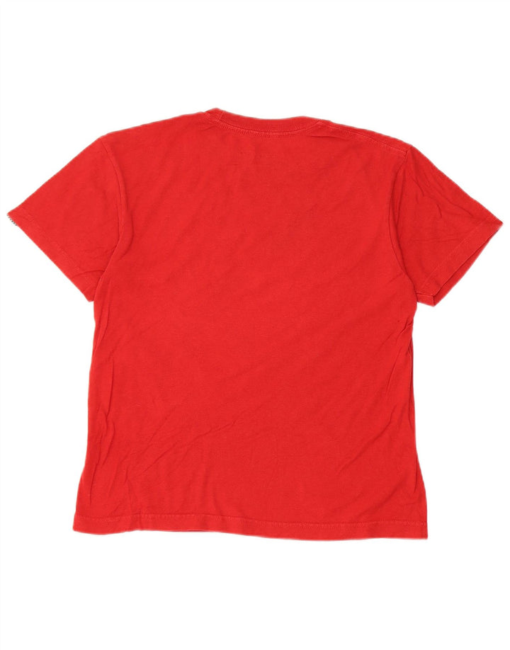 Vans T-Shirt Graphique Garçon 10-11 ans Coton Rouge Moyen