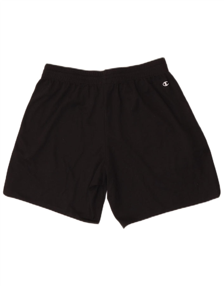 Champion Short de Sport Homme Noir Moyen