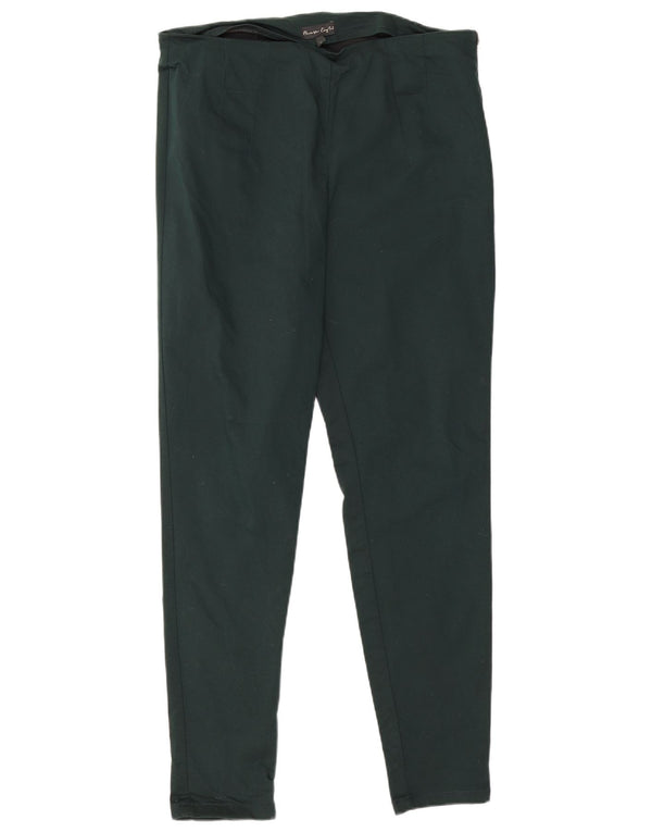Phase Eight Pantalon décontracté slim pour femme UK 16 Large W34 L30 Vert Coton