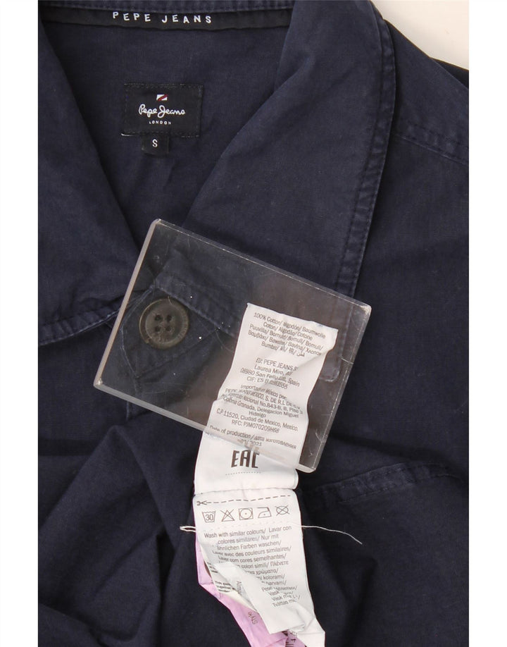 PEPE JEANS Chemise Graphique Homme Small Bleu Marine Coton