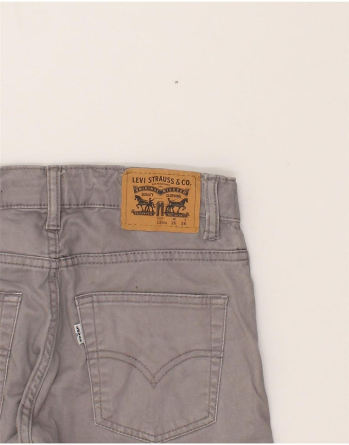 LEVI'S Boys 511 Slim Jeans 11-12 Years W26 L23 Grey Cotton Vintage Levi's and Second-Hand Levi's from Messina Hembry 