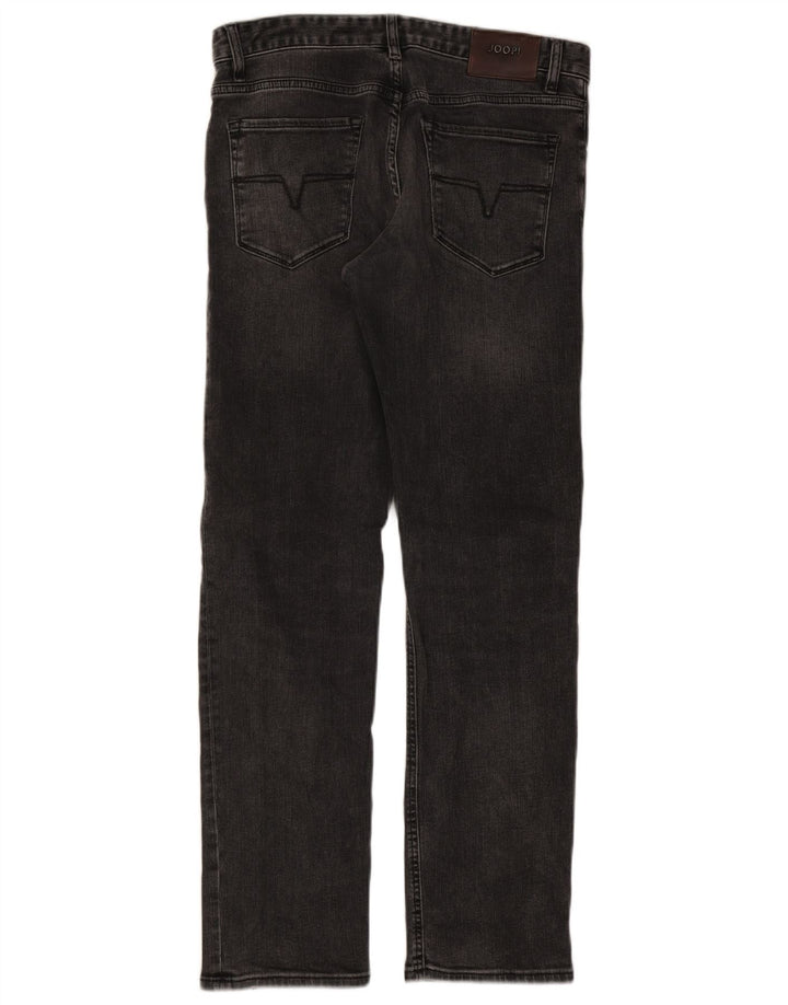 Joop Homme Roy Regular Fit Jean Droit W31 L32 Gris Coton