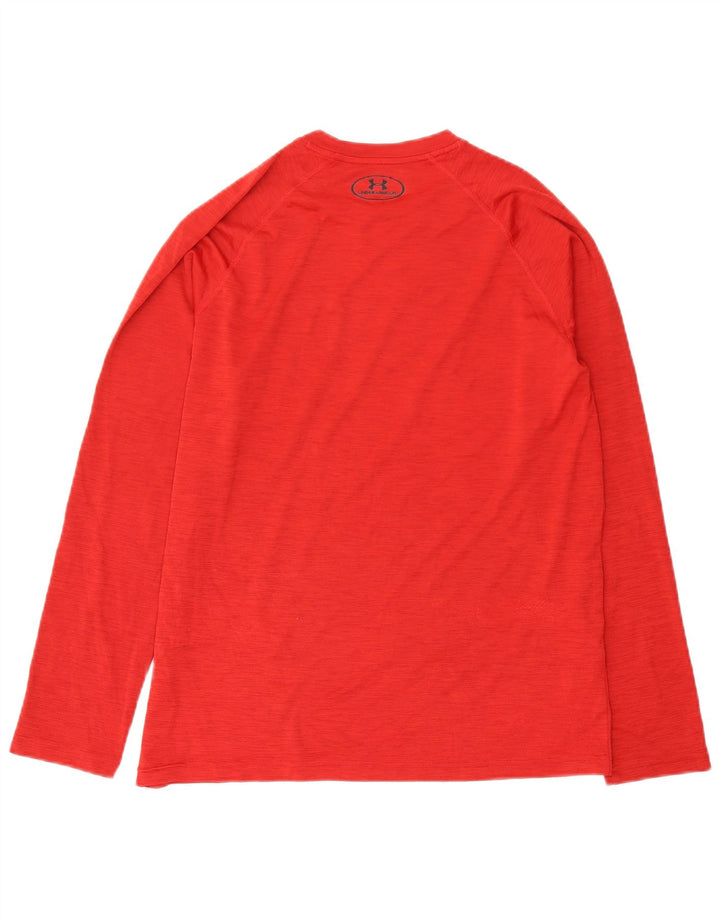 Under Armour Haut à Manches Longues Homme Rouge Moyen