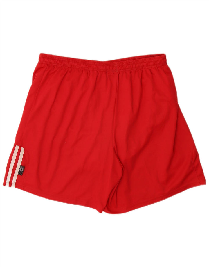 ADIDAS Mens Sport Shorts Medium Red Polyester