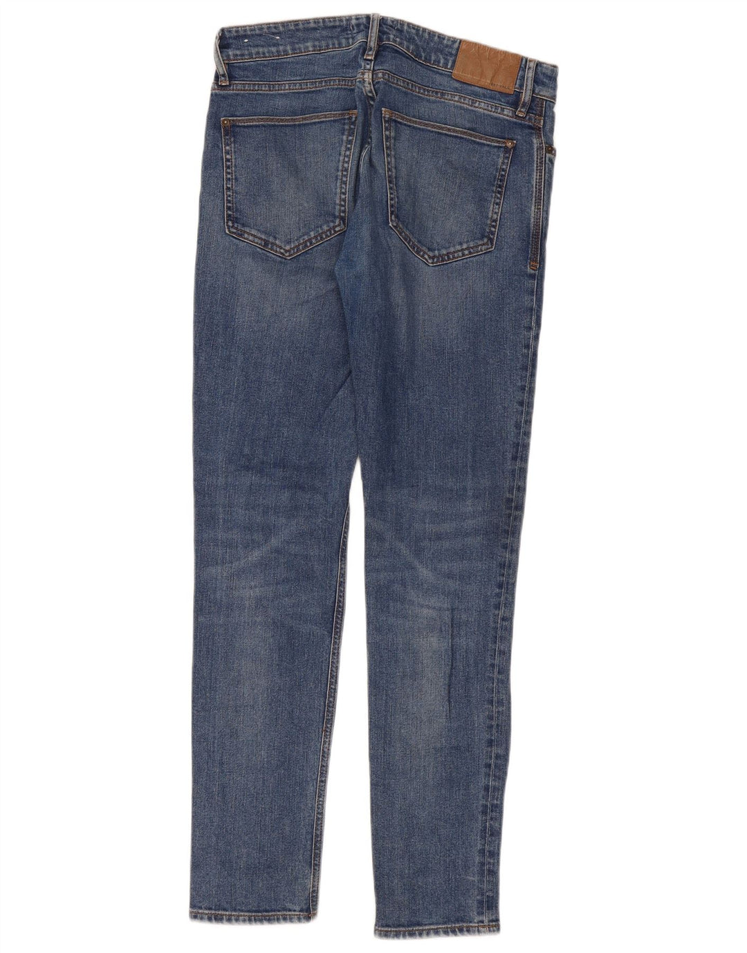 Fat Face Jean Slim Femme W32 L32 Bleu Coton
