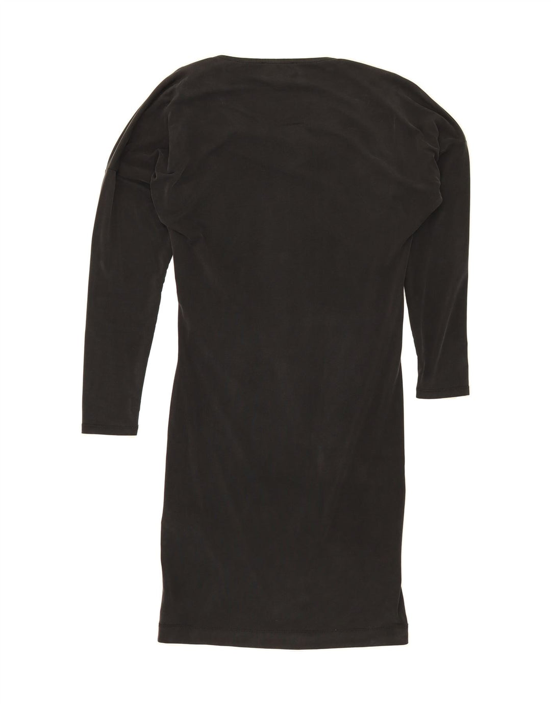 PHASE EIGHT Womens Long Sleeve Tunic Dress UK 8 Small Black Cupro Vintage Phase Eight and Second-Hand Phase Eight from Messina Hembry 