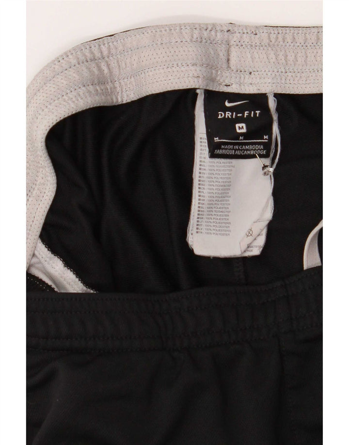 Nike Pantalon de survêtement Dri Fit pour homme en polyester color block noir moyen