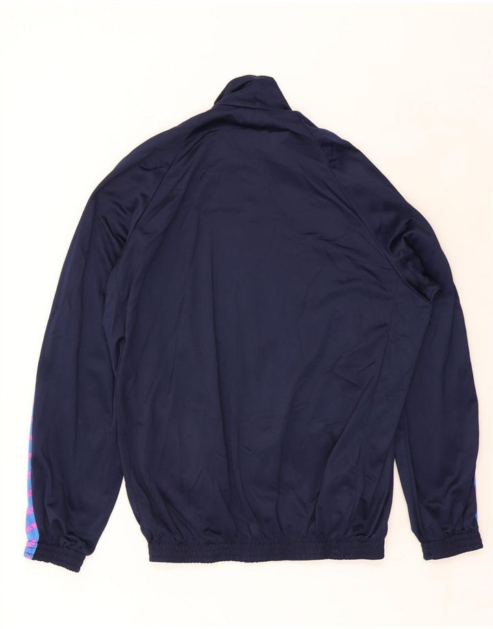 Arena Veste de Survêtement Graphique Homme XL Bleu Marine Colorblock Polyester