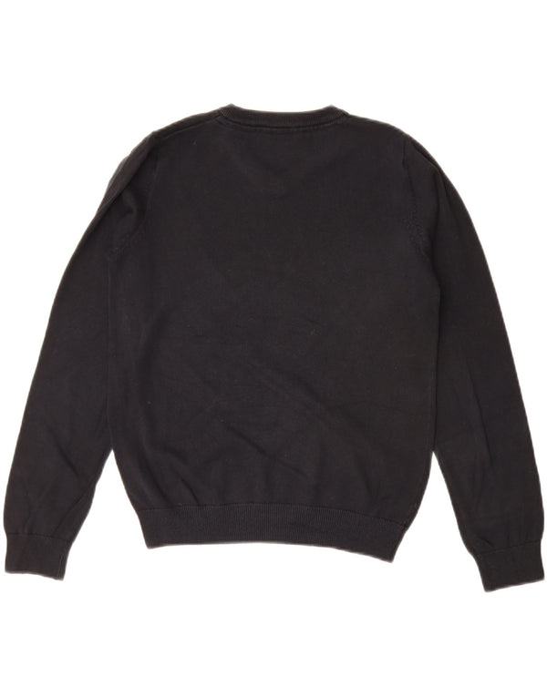 Marks & Spencer Pull col V Fille 11-12 ans Noir Coton