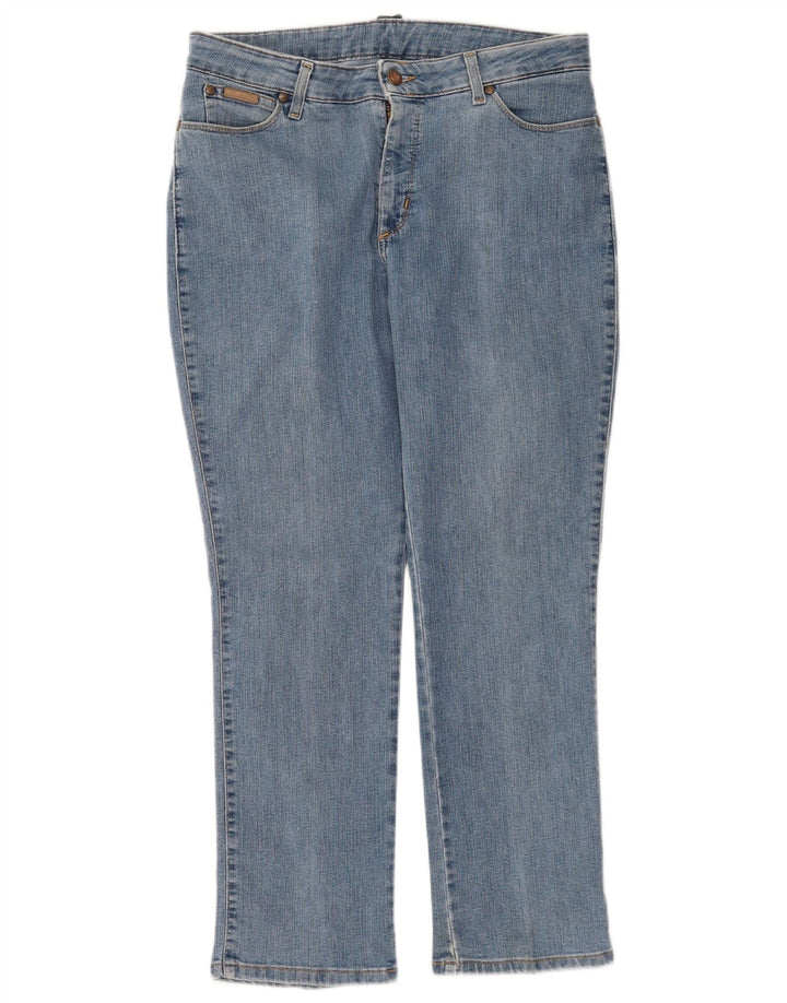 Wrangler Jean droit femme W34 L28 bleu coton
