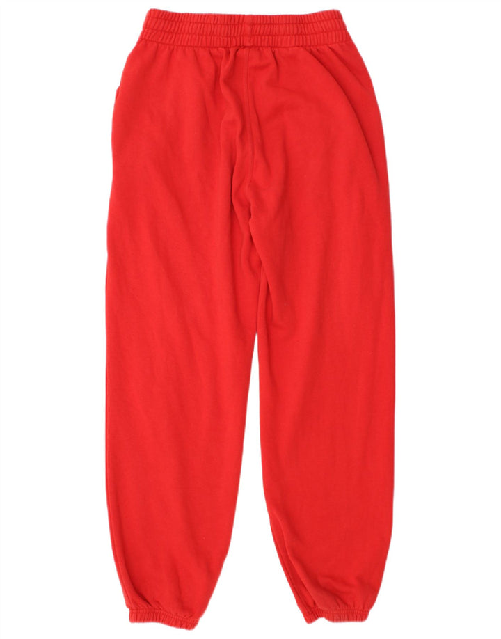 ADIDAS Pantalon de survêtement pour femme Joggers UK 12 Coton rouge moyen