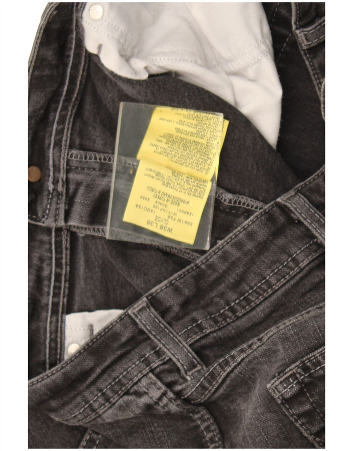 Wrangler Jean Droit Clyde Homme W36 L30 Gris Coton