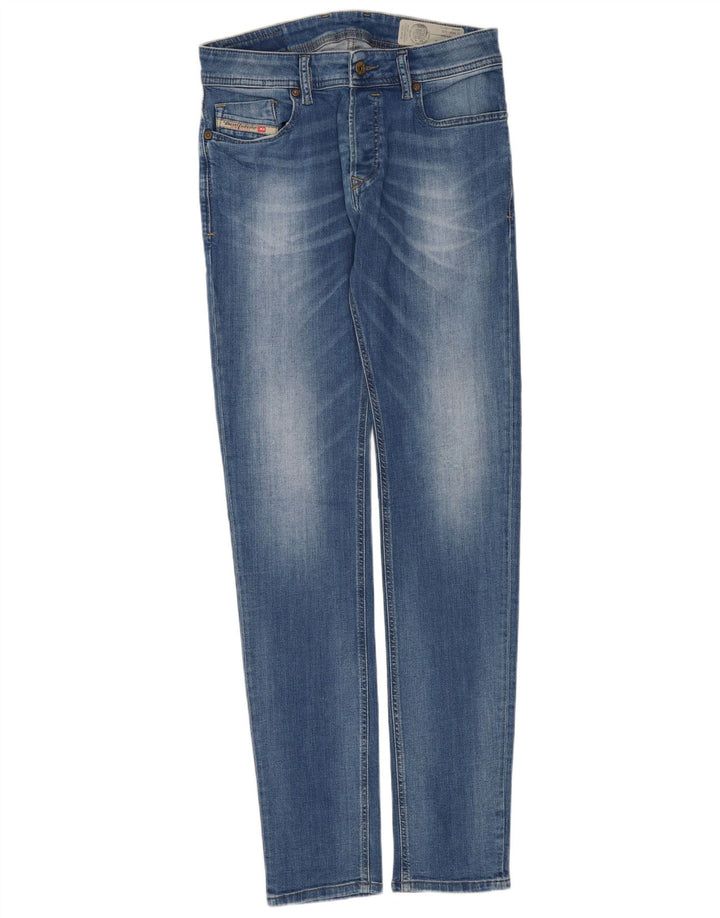 Jean Slim Femme Diesel W28 L32 Bleu Coton